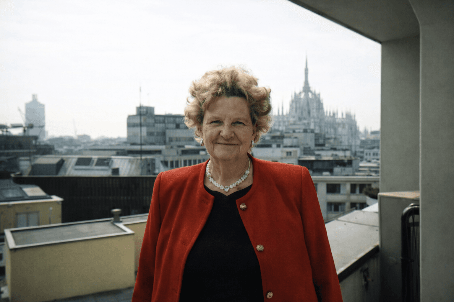 Retrato da Condessa Maria Teresa Podestà Gilberti, principal benfeitora dos primeiros anos da Fundação.